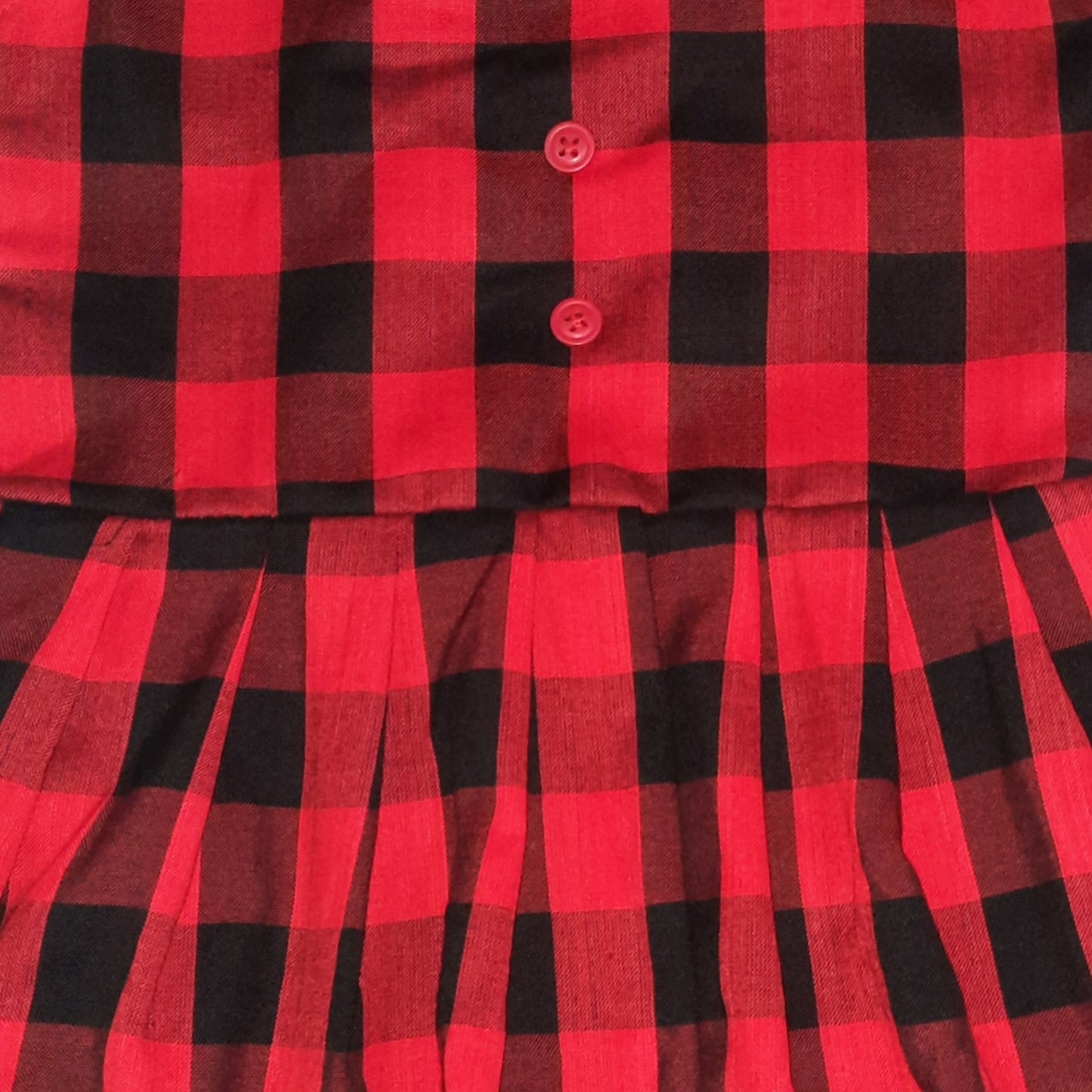 Girl's Checked Frock